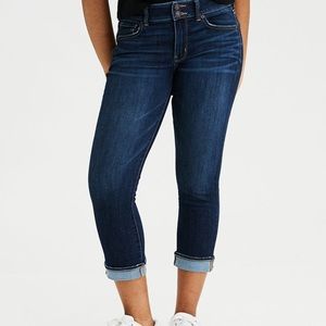 American Eagle Artist Crop Jeans